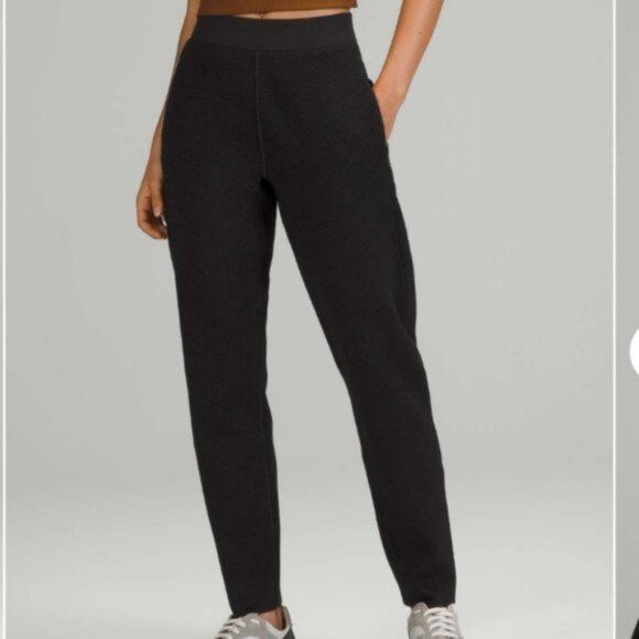 lululemon athletica Black Wool Blend Joggers - Picture 14 of 15